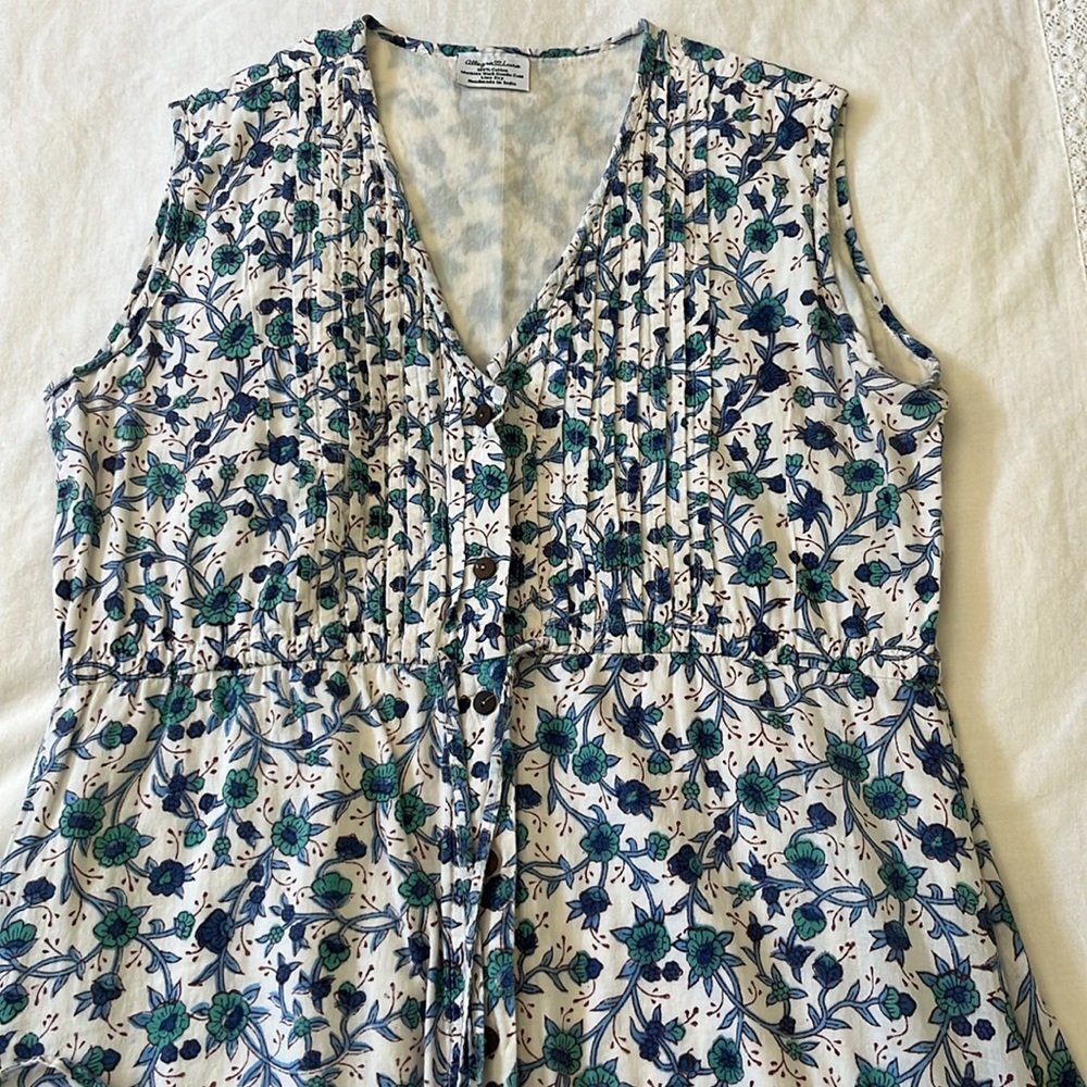 Allegra & Luca cotton floral print dress